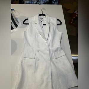 Steve Madden sleeveless blazer romper